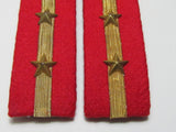 WW2 IMPERIAL JAPANESE ARMY SHOULDER BOARDS RANK SERGEANT MAJOR WWII