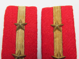 WW2 IMPERIAL JAPANESE ARMY SHOULDER BOARDS RANK SERGEANT MAJOR WWII