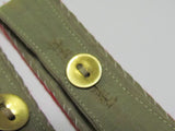 WW2 IMPERIAL JAPANESE ARMY SHOULDER BOARDS RANK SERGEANT MAJOR WWII