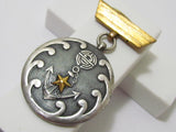 RARE ONE! FINE SILVER 1932 PRE WW2 JAPANESE SHANGHAI INCIDENT BADGE MANCHURIA, CHINA