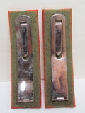 WW2 JAPANESE ARMY SECOND LIEUTENANT OFFICER SHOULDER BOARDS WWII Epaulette MEDAL BADGE WAR