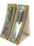 WW2 JAPANESE ARMY SECOND LIEUTENANT OFFICER SHOULDER BOARDS WWII Epaulette MEDAL BADGE WAR