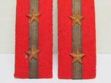 WW2 IMPERIAL JAPANESE ARMY SHOULDER BOARDS RANK SERGEANT MAJOR WWII