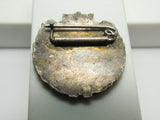 RARE SILVER & GOLD VERSION! WW2 JAPANESE PATRIOTIC WOMENS ASSOCIATION BADGE Medal