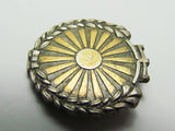 RARE SILVER & GOLD VERSION! WW2 JAPANESE PATRIOTIC WOMENS ASSOCIATION BADGE Medal