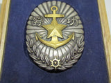 ww2 ARMY meritorious service BADGE instructor of military training course in tokyo. in the original case.