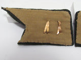 WW2 JAPANESE ARMY COLLAR NSIGNIA LOT MEDAL BADGE WWII UNIFORM