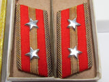 WW2 IMPERIAL JAPANESE ARMY lieutenant COLLAR TAB SET RANK WWII