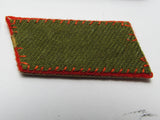WW2 IMPERIAL JAPANESE ARMY lieutenant COLLAR TAB SET RANK WWII