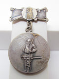 RARE! 1932 Pre WW2 JAPANESE MEDAL MANCHUKUO NATIONAL FOUNDATION BADGE MANCHURIA CHINA WWII