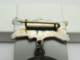 RARE! 1932 Pre WW2 JAPANESE MEDAL MANCHUKUO NATIONAL FOUNDATION BADGE MANCHURIA CHINA WWII