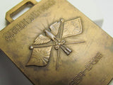 RARE ONE! IMPERIAL JAPANESE RESCRIPT BADGE PRE WW2 GUN BADGE SWORD 1932 WWII JAPAN ARMY NAVY