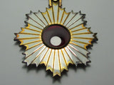 POST WW2 JAPANESE MEDAL ORDER OF THE RISING SUN 5TH SILVER JAPAN BADGE POST WWII