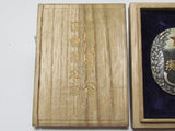 RARE WW2 WOUNDED SOLDIER ASSOCIATION FULL MEMBERS BADGE JAPANESE MEDAL BATTLE ARMY SOLDIER NAVY WAR WOUND WWII