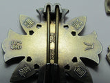 WW2 JAPANESE VETERAN LOT COMBAT WOUNDED & SOLDIER SUPPORT BADGE PROJECTILE MEDAL WAR WWII JAPAN