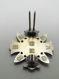 WW2 JAPANESE VETERAN LOT COMBAT WOUNDED & SOLDIER SUPPORT BADGE PROJECTILE MEDAL WAR WWII JAPAN