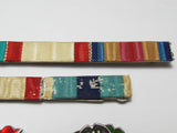 WW2 JAPANESE VETERAN LOT COMBAT WOUNDED, RIBBONS, GUUNTOMO BADGE MEDAL WAR WWII JAPAN