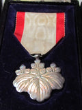 ALL WW2 AND EARLIER MEDAL BADGE SHOULDER BOARDS, SAKE CUPS LOT WWII