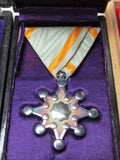 ALL WW2 AND EARLIER MEDAL BADGE SHOULDER BOARDS, SAKE CUPS LOT WWII