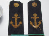 ALL WW2 AND EARLIER MEDAL BADGE SHOULDER BOARDS, SAKE CUPS LOT WWII