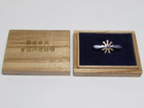 SILVER WW2 JAPANESE AIR ASSOCIATION BADGE JAPAN WINGS ARMY NAVY WAR PILOT PIN RARE