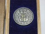 VERY RARE WW2 JAPANESE YOKOSUKA NAVAL ARSENAL WORKER'S BADGE Medal WWII
