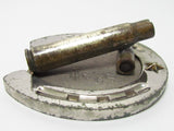 RARE WW2 JAPANESE ARMY PAPERWEIGHT BUNCHIN WWII JAPAN WAR MEDAL IRON ART GUN bullet