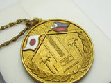 SOCIETY FOR JAPANESE WAR DEAD IN THE PHILIPPINES BADGE MEDAL NECKLACE