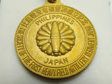 SOCIETY FOR JAPANESE WAR DEAD IN THE PHILIPPINES BADGE MEDAL NECKLACE