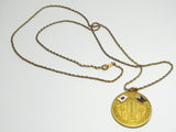 SOCIETY FOR JAPANESE WAR DEAD IN THE PHILIPPINES BADGE MEDAL NECKLACE