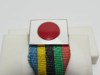 PURE SILVER 1975 JAPANESE WORLD YOUTH OCEAN ASSEMBLY MEDAL Rising Sun UN