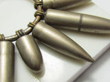 WW2 JAPANESE WARTIME ARMY BULLET GOOD LUCK KEYCHAIN WWII