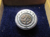 IMPERIAL JAPANESE INVENTOR'S ASSOCIATION BADGE SILVER JAPAN MEDAL WWII WW2