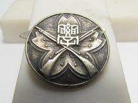 RARE WW2 JAPANESE SHOOTING COMPETITION CUFFLINK AT HOSEI UNIVERSITY PRE WW2