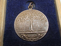 1921 IMPERIAL JAPANESE TOKYO SCHOOL BADGE YOUTH GROUP MEDAL SEINEN JAPAN pre ww2