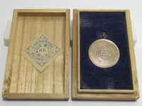 1921 IMPERIAL JAPANESE TOKYO SCHOOL BADGE YOUTH GROUP MEDAL SEINEN JAPAN pre ww2