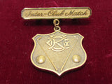 VINTAGE 1970's JAPANESE SILVER GOLD GOLF AWARD KANSAI COUNTRY CLUB 1970