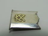 1930 FINE SILVER WW2 JAPANESE OSAKA POLICE TRAFFIC SAFETY AWARD BADGE CAR